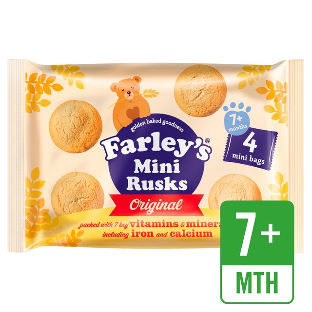 Calories in 100 g of Ocado Heinz Farley s Mini Rusks NutriStandard