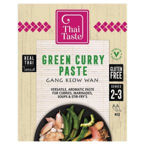 Calories in 100 g of Waitrose Thai Taste green curry paste