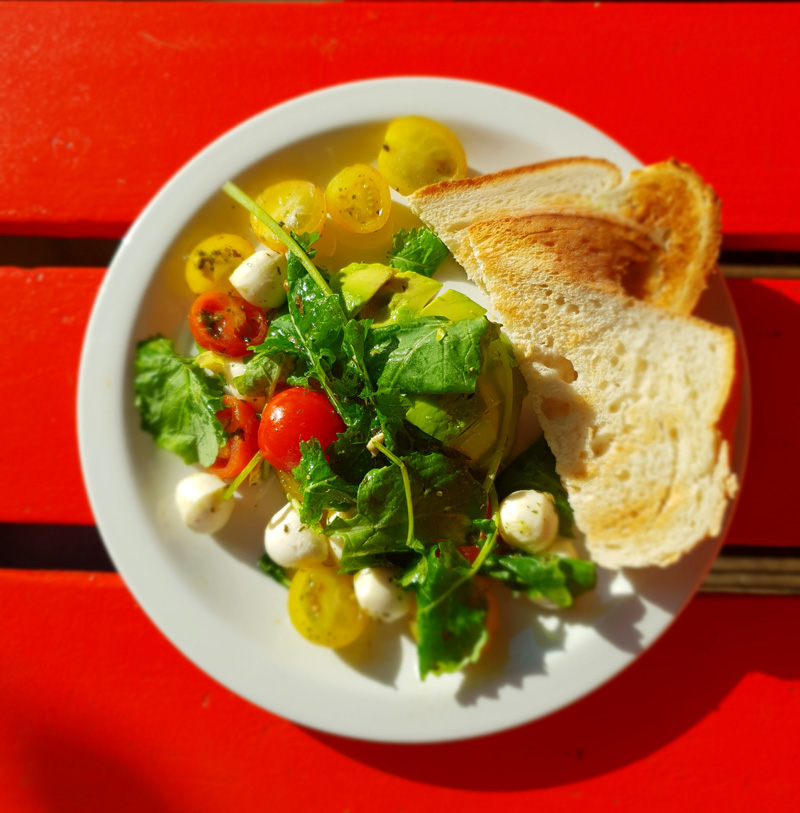 Avocado Caprese Salad